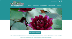 Desktop Screenshot of moorewatergardens.com